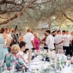 A lovely pre-sunset ambiance filled the restaurant as an acoustic quartet—featuring violin, double bass, sax, and guitar—serenaded the guests.
