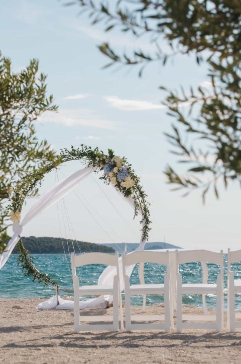 The couple's special day in the historic Croatian city highlighted its timeless charm and rich history